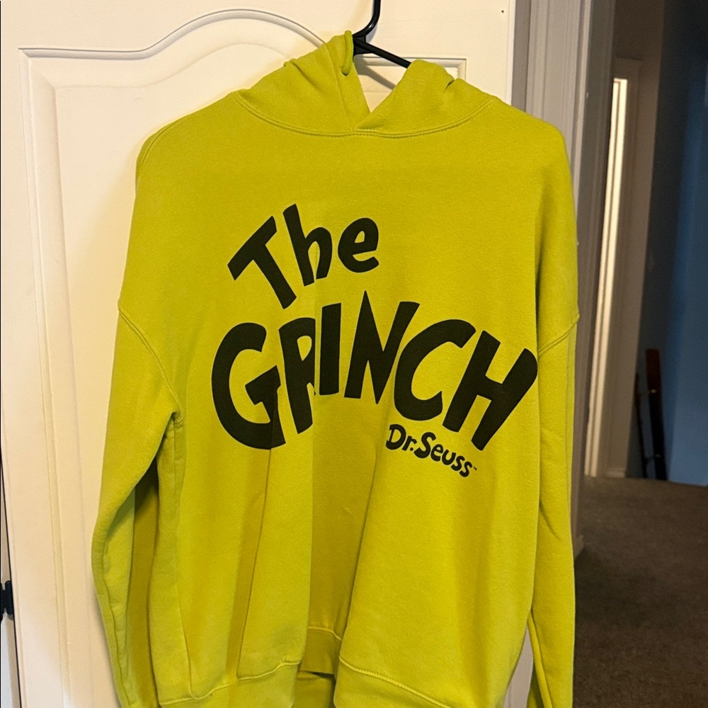 Dr. Seuss Lime Green Grinch Sweatshirt